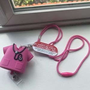BBW hand gel Lanyard